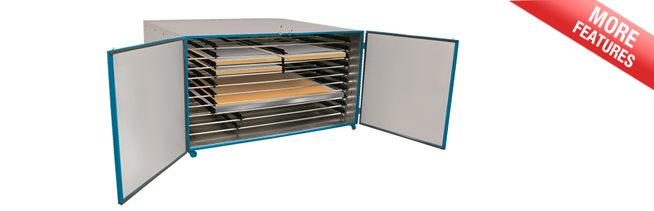 Saturn Tensor™ Series Art Drying Rack 24 40 Shelves