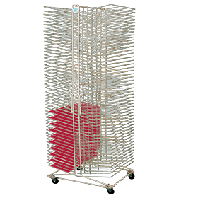AWT Portable Drying Rack - 18'' x 24'', 40 Shelves